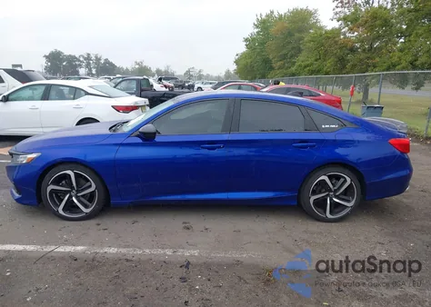 2022 Honda Accord Sport Special Edition из США, поврежденный, VIN 1HGCV1F40NA022517